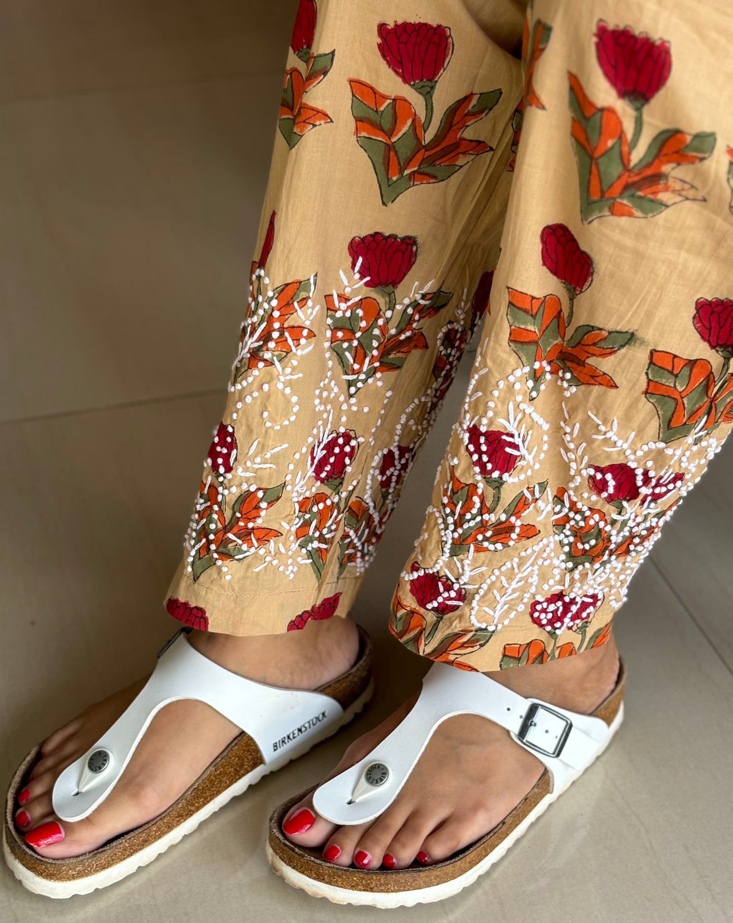 Printed Pants - Scarlette