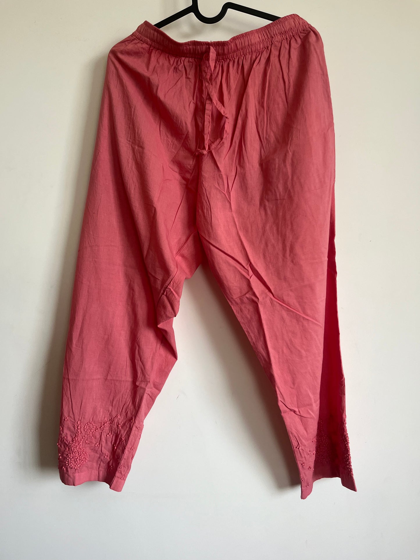 Straight Kurti and pant (Sleeveless) - Nude Pink