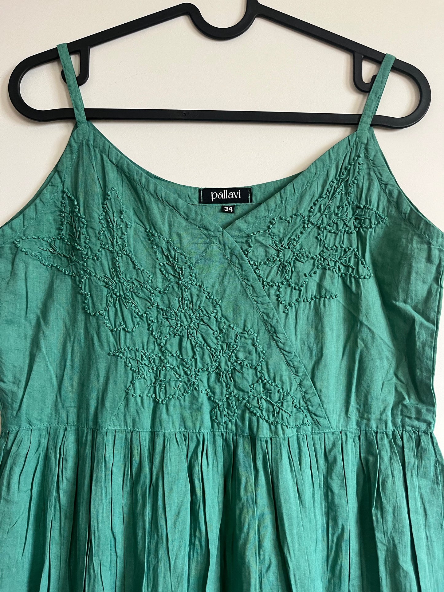 Garden whispers  Dress - Teal