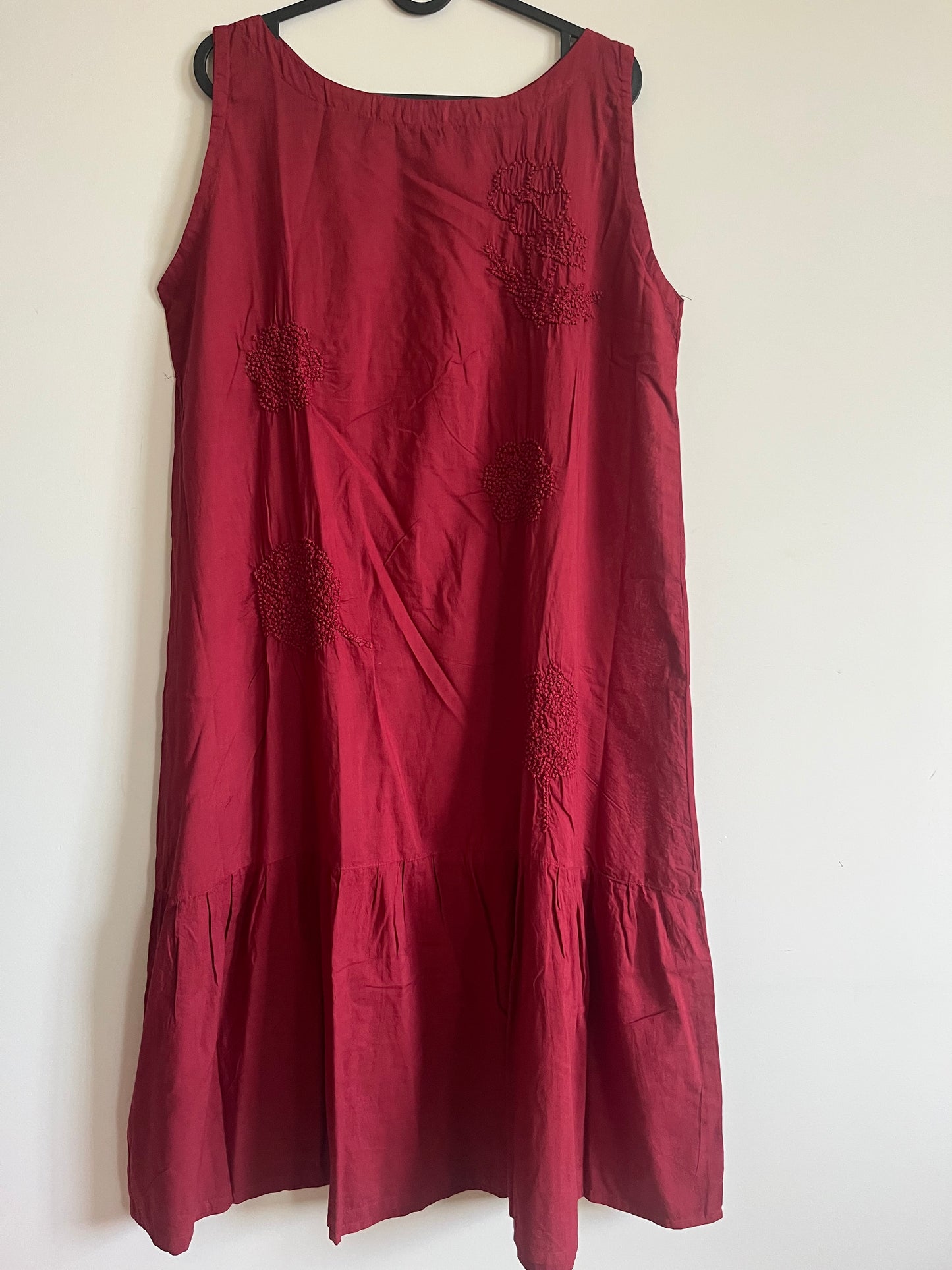 Dandelion  Dress - Maroon