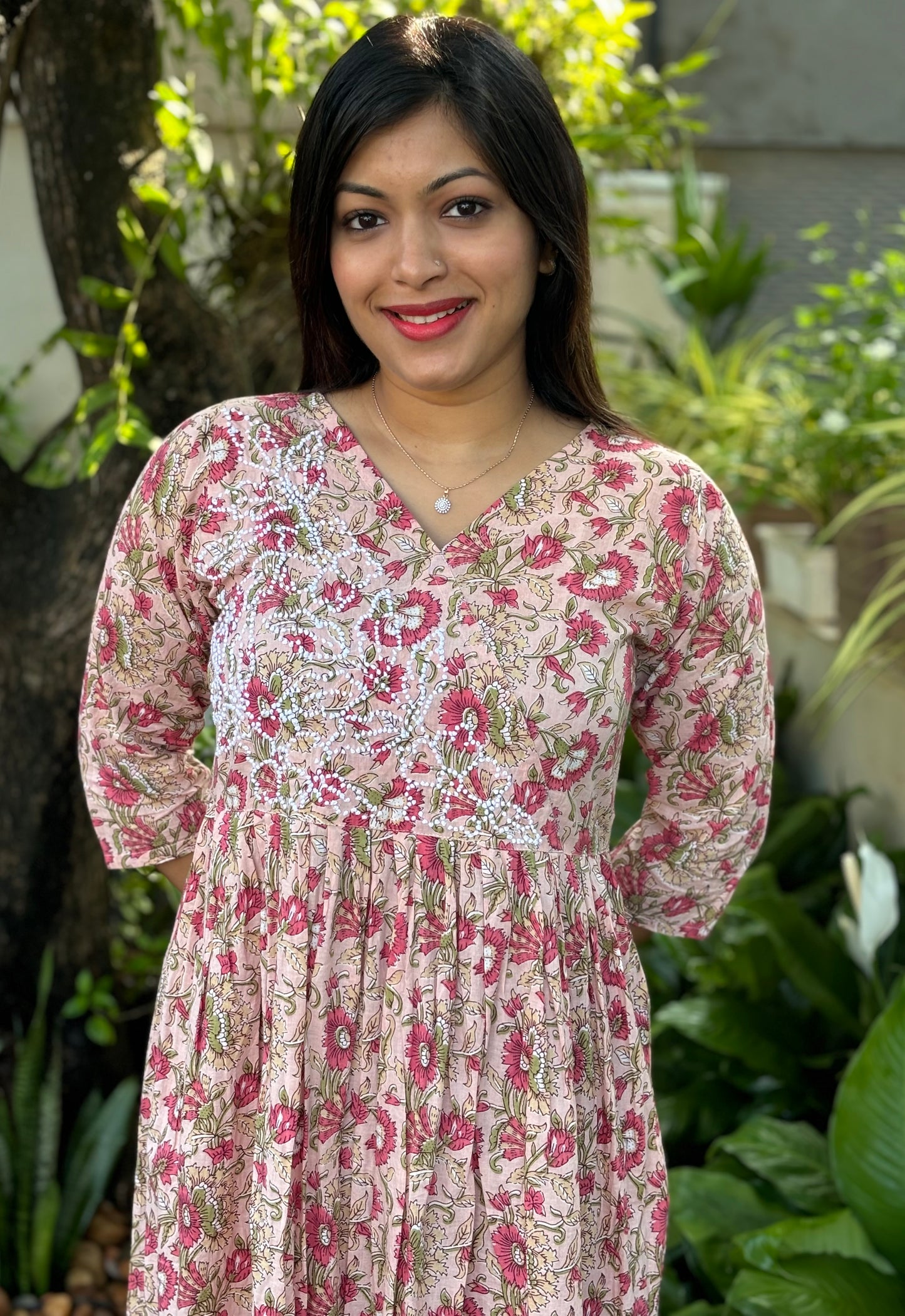 Pleated Angrakha set PRE-ORDER - Mili