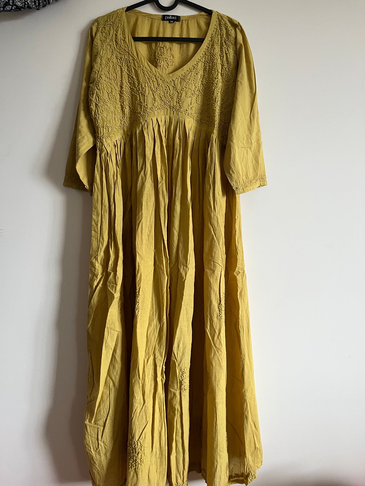 Aliya Cut Dress PRE-ORDER - Lime Yellow