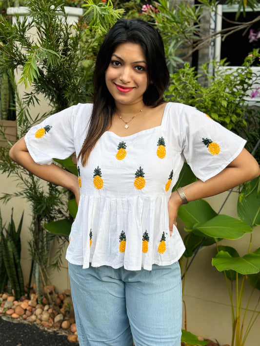 Short Top PRE-ORDER - Pineapple