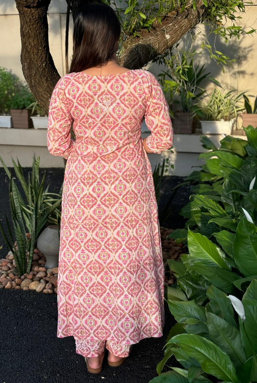 Aliya Cut Dress - Blushette