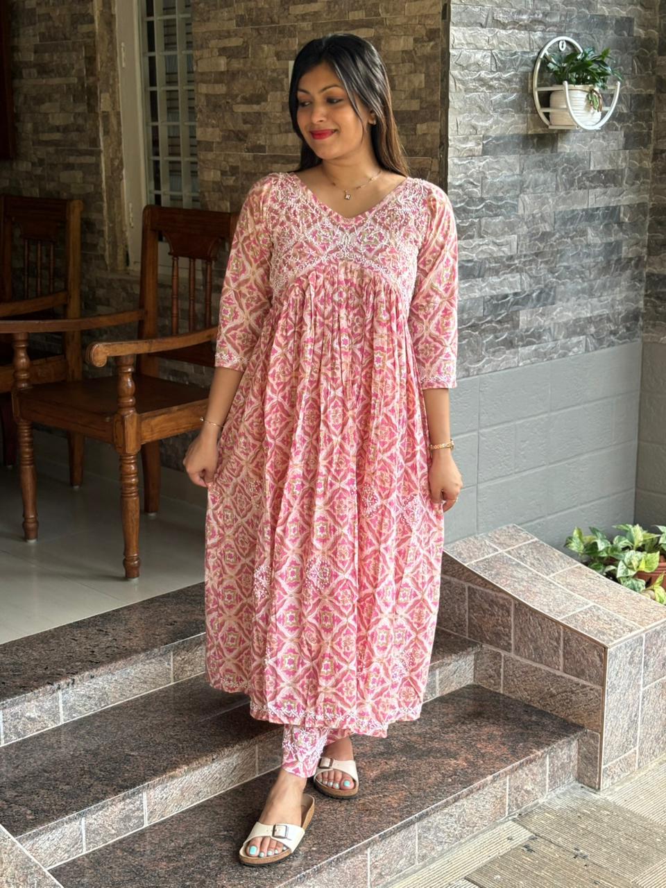 Aliya Cut Dress - Blushette