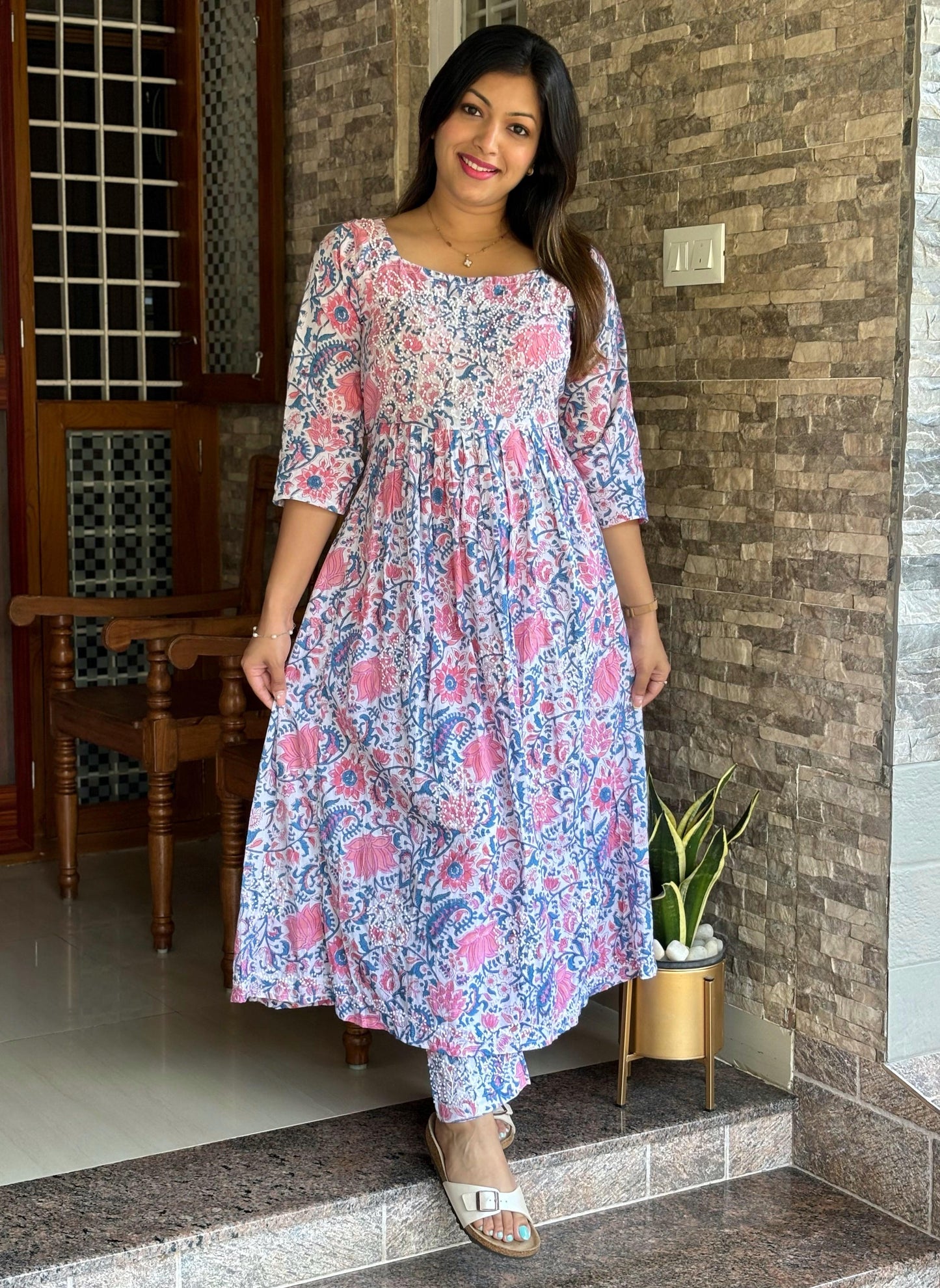 Pleated Dress PRE-ORDER - Varnika