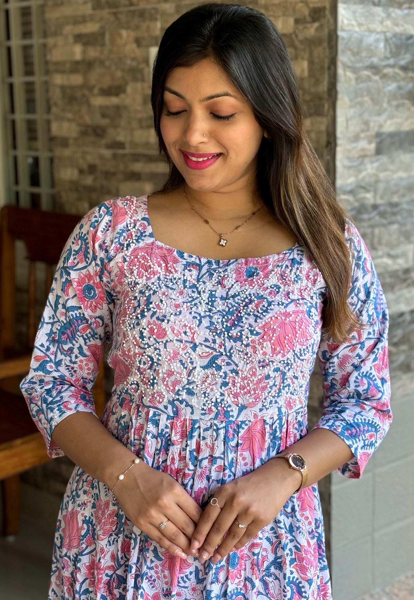 Pleated Dress PRE-ORDER - Varnika