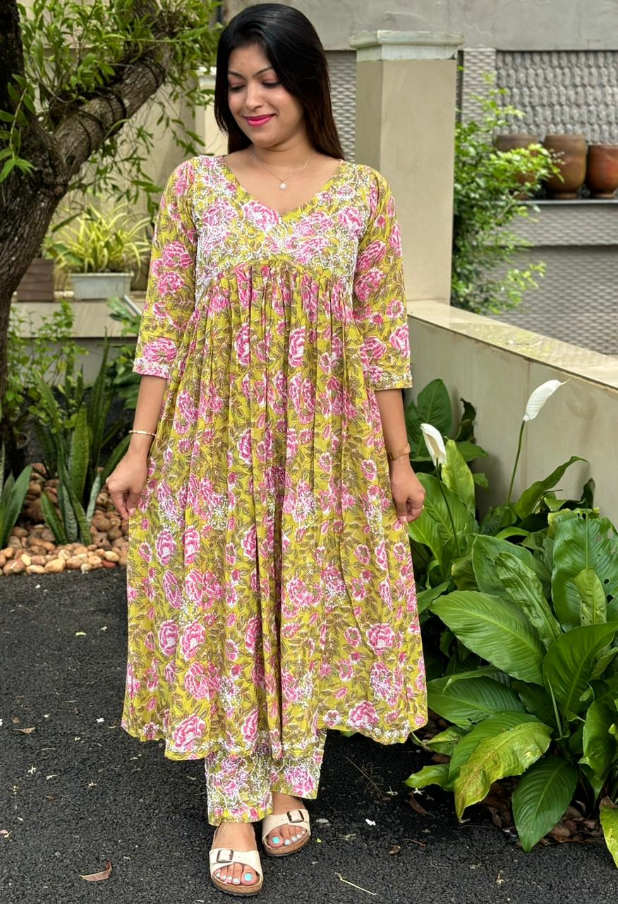 Aliya cut dress and pant PRE-ORDER - Pinkcurrent