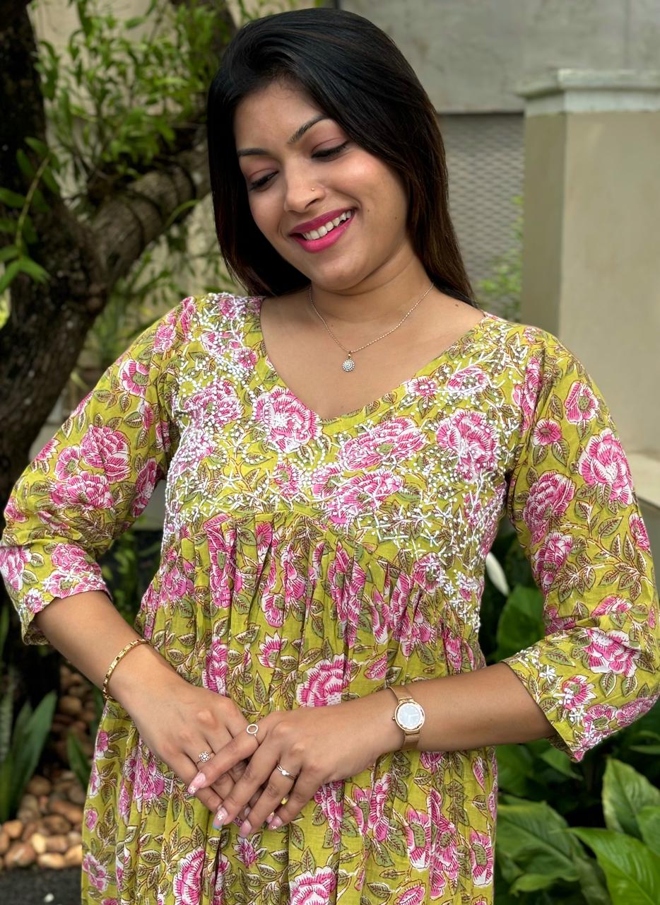 Aliya cut dress and pant PRE-ORDER - Pinkcurrent